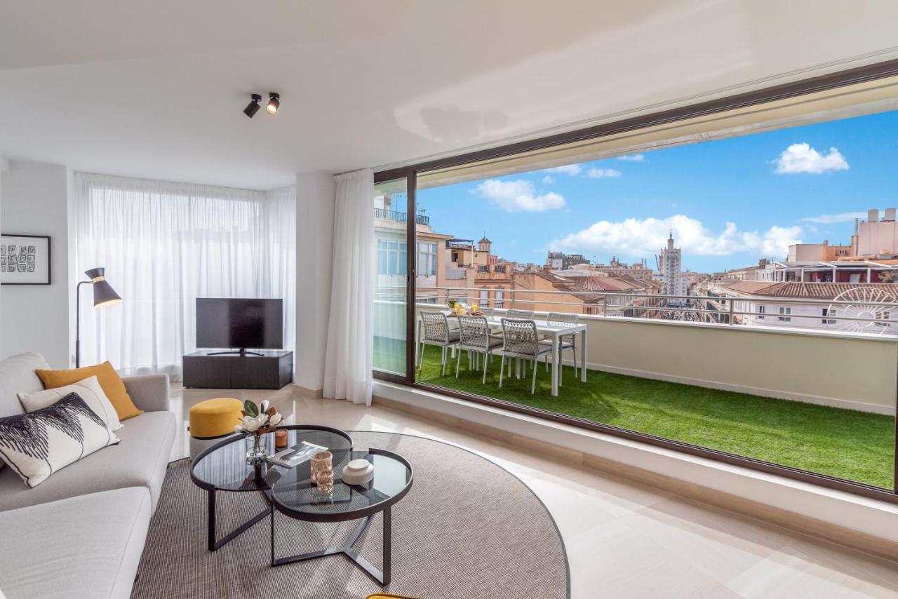 Exclusive Penthouse & Terrace By Ele Apartments Málaga Buitenkant foto