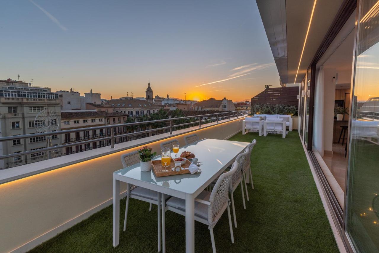 Exclusive Penthouse & Terrace By Ele Apartments Málaga Buitenkant foto