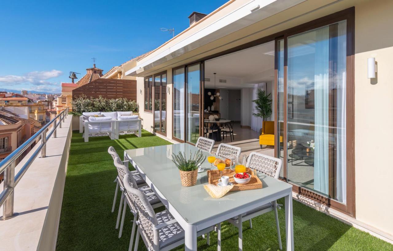Exclusive Penthouse & Terrace By Ele Apartments Málaga Buitenkant foto